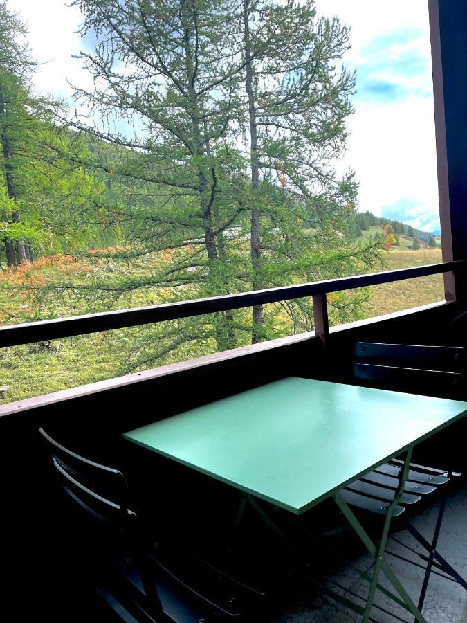 Apartament Grand Studio Cabine Pieds Des Pistes Allos Zewnętrze zdjęcie